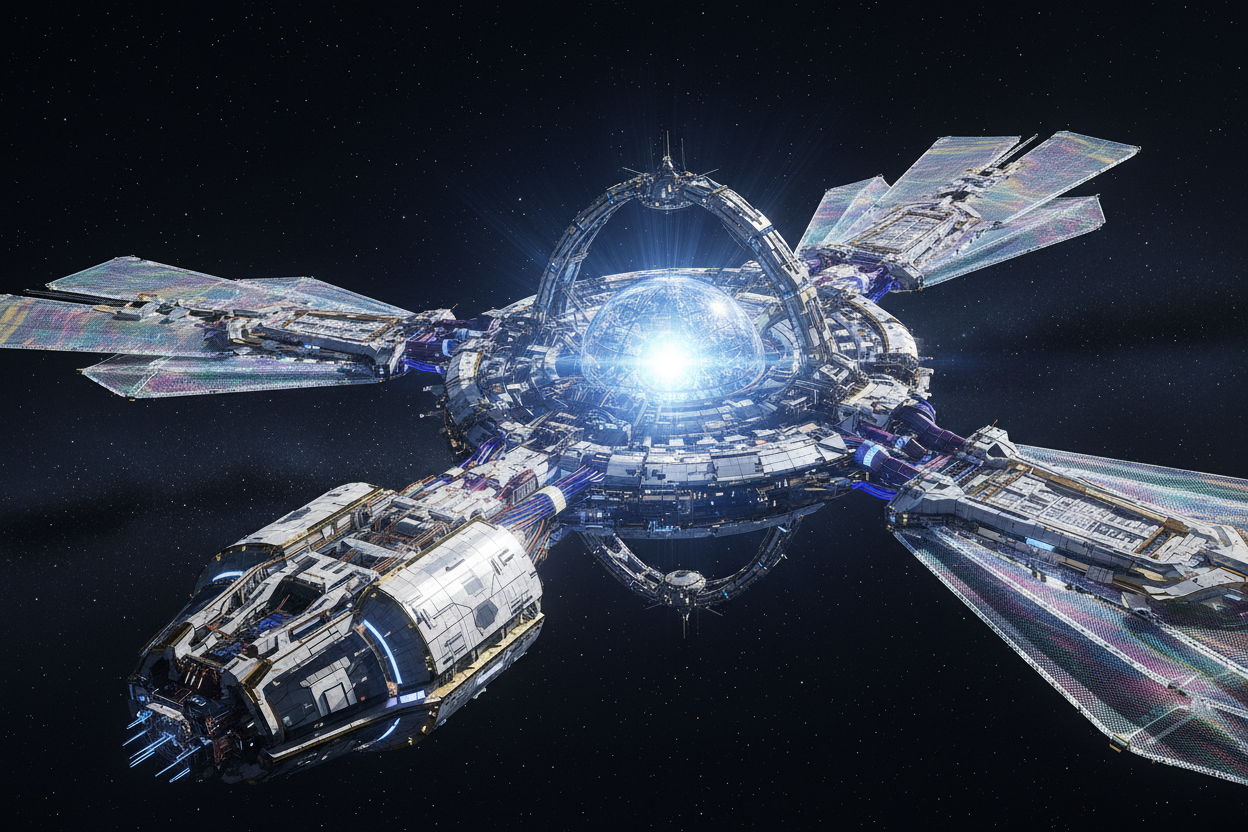 Space Hydrogen Capture and Fusion Reactor